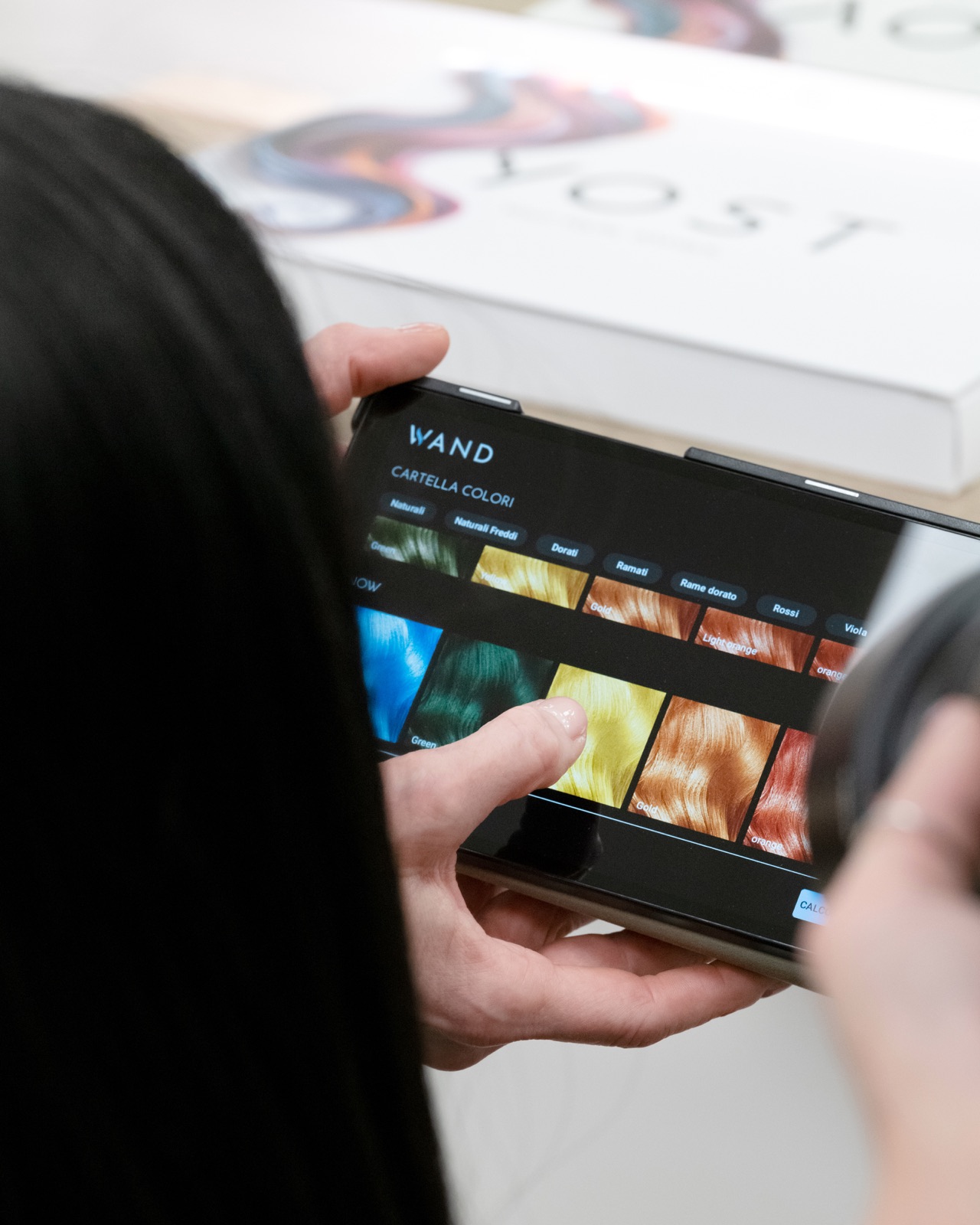WAND tablet — diagnosi digitale